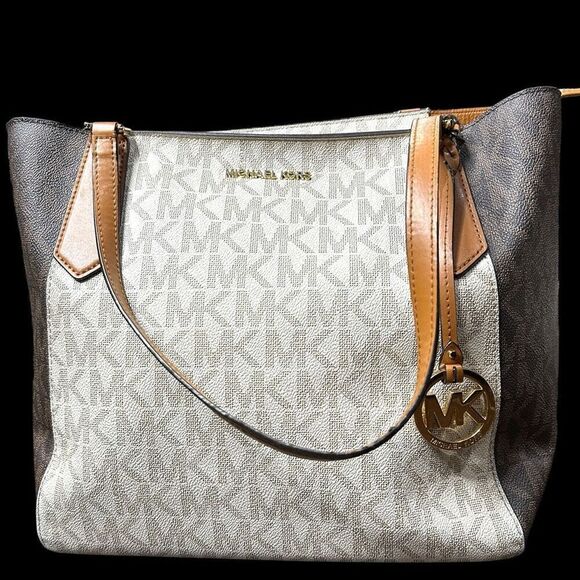 MICHAEL KORS 3 Bag Lot Bundle of MK Designer Leather Purses Tote Satchel Shoulde - Picture 7 of 15